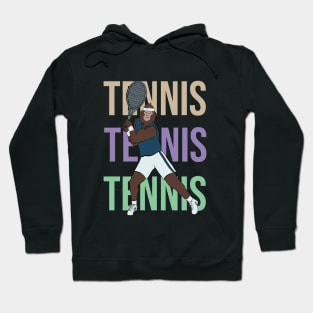 Bigfoot tennis player Hoodie